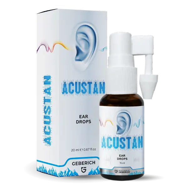 Acustan · Gotas de uso externo, 15 ml