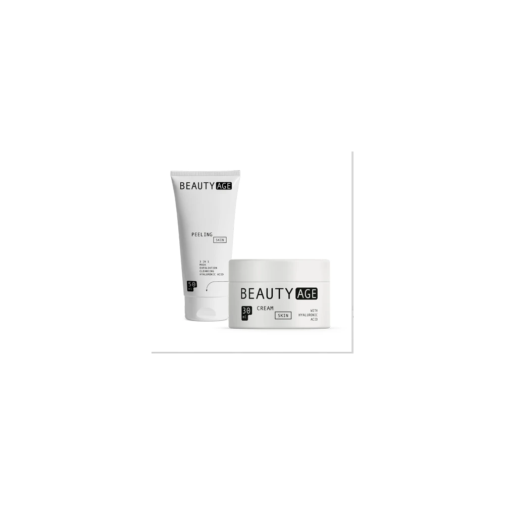 Beauty Age Complex · Rutina cosmética · Peeling 50 ml + crema 30 ml