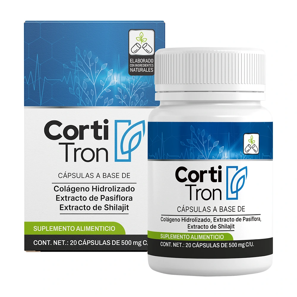 CortiTron — Cápsulas · 20 cápsulas